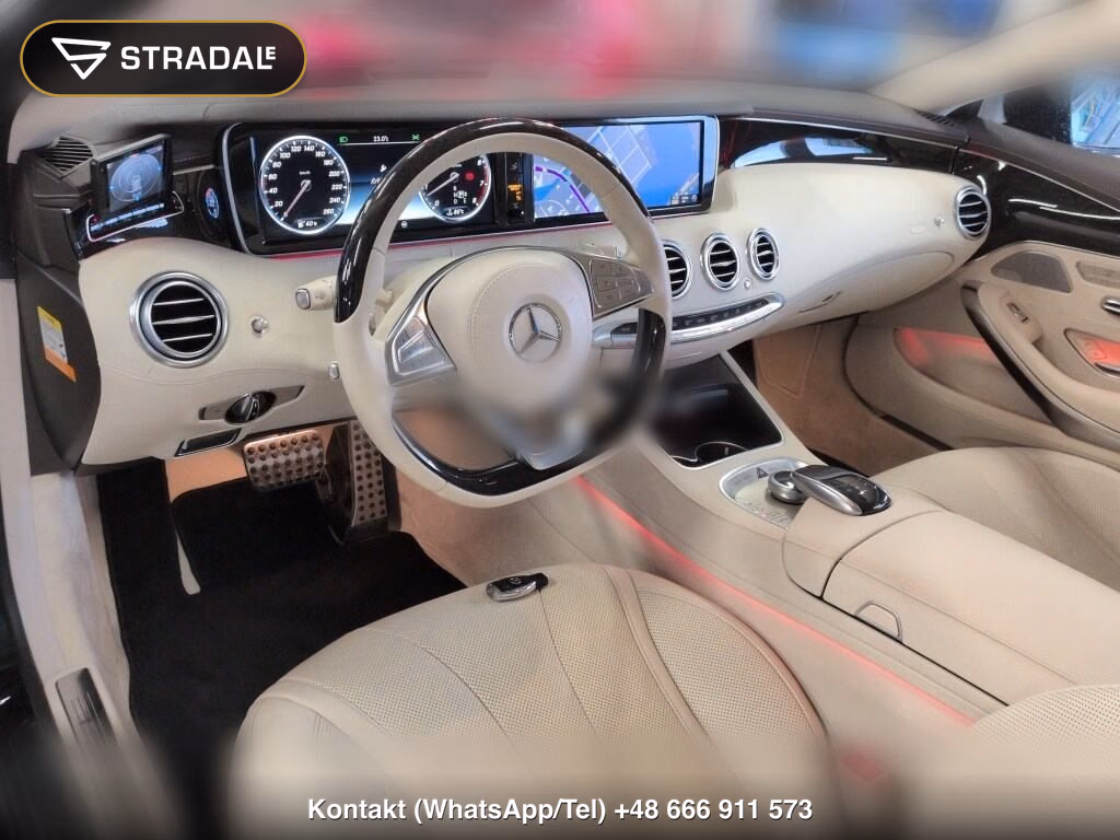 MERCEDES BENZ S-CLASS CP 4WD S400 4MATIC COUPE AMG LINE, miniaturka 4