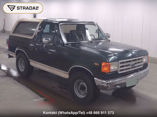 FORD BRONCO 4WD 1990, samochód z aukcji Japonii