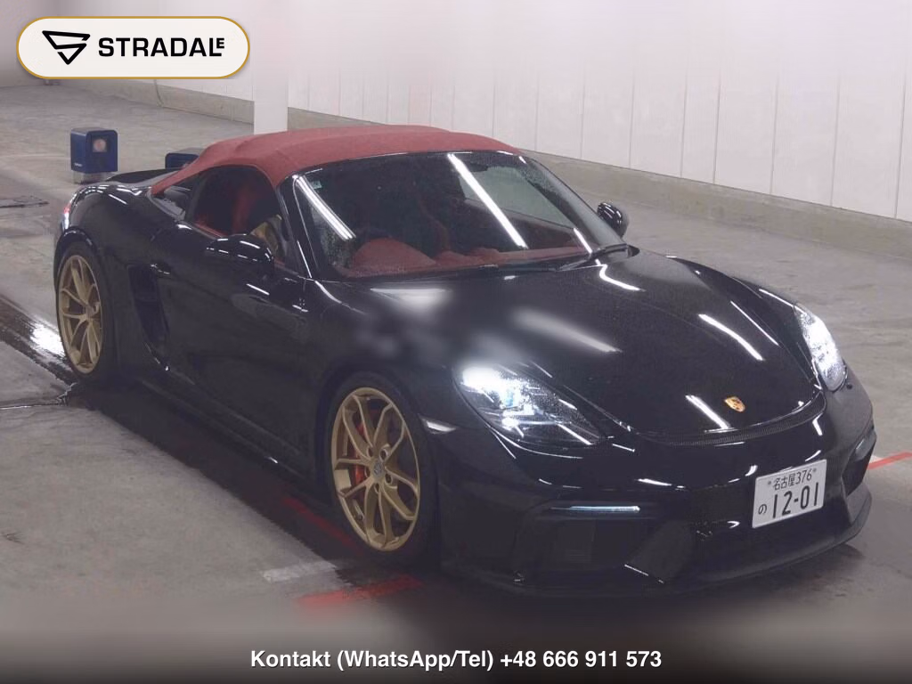 PORSCHE 718 SPYDER 718 SPYDER 2020, aukcja z Japonii, zdjęcie 1