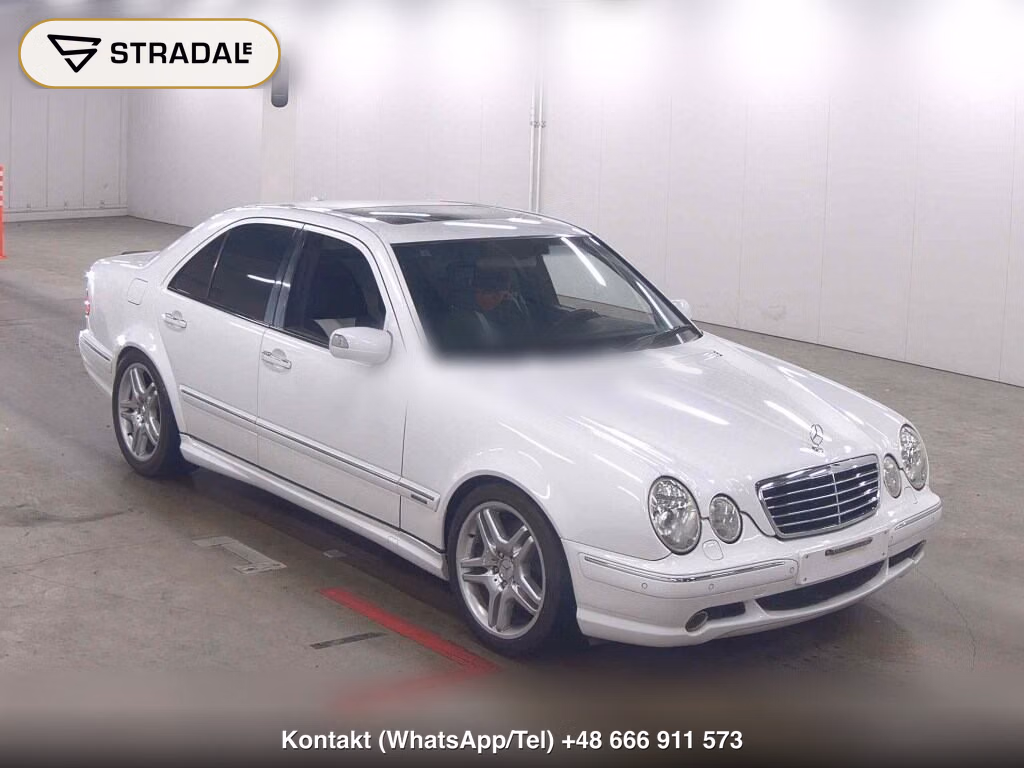 AMG E-CLASS 4D E55 2000, aukcja z Japonii, zdjęcie 1