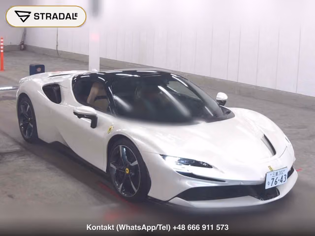 FERRARI SF90 SPIDER 4WD 2024, samochód z aukcji Japonii