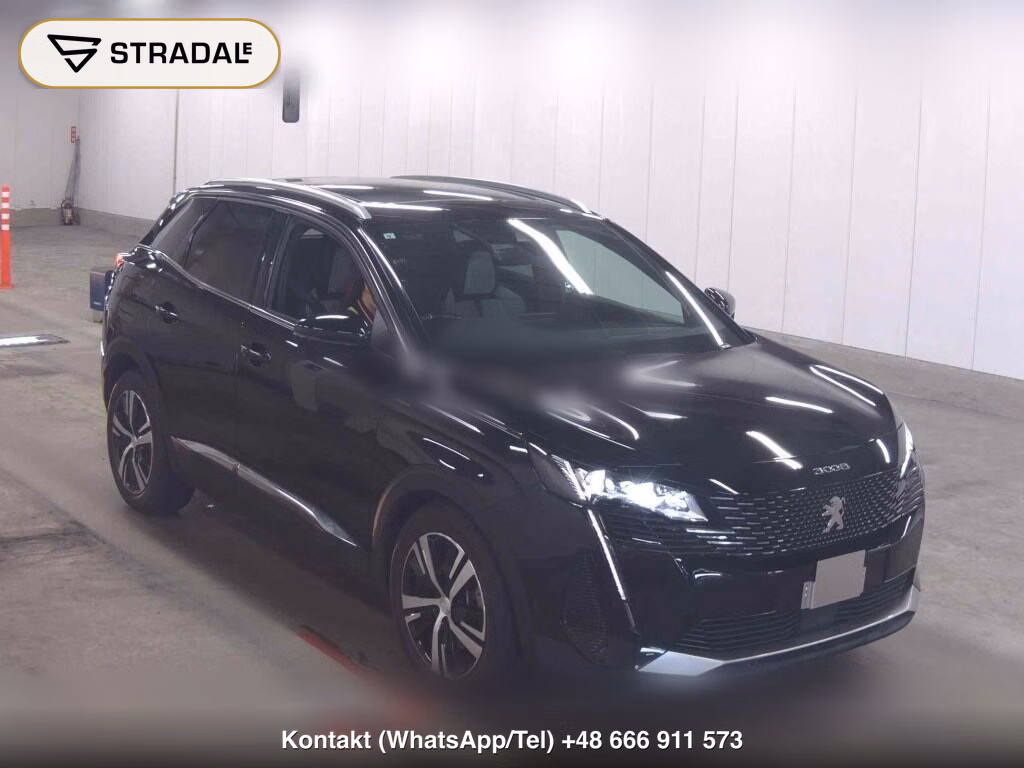 PEUGEOT 3008 4WD GT HYBRID 4 2021, aukcja z Japonii, zdjęcie 1