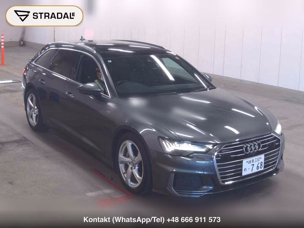 AUDI A6 AVANT 4WD 45TFSI QUATTRO S LINE 2020, aukcja z Japonii, zdjęcie 1