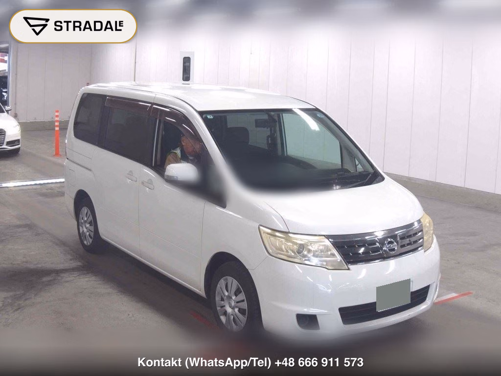 NISSAN SERENA 5D 20S 2009, aukcja z Japonii, zdjęcie 1