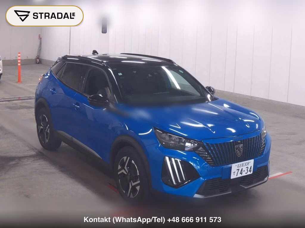 PEUGEOT 2008 GT BLUEHDI 2024, aukcja z Japonii, zdjęcie 1
