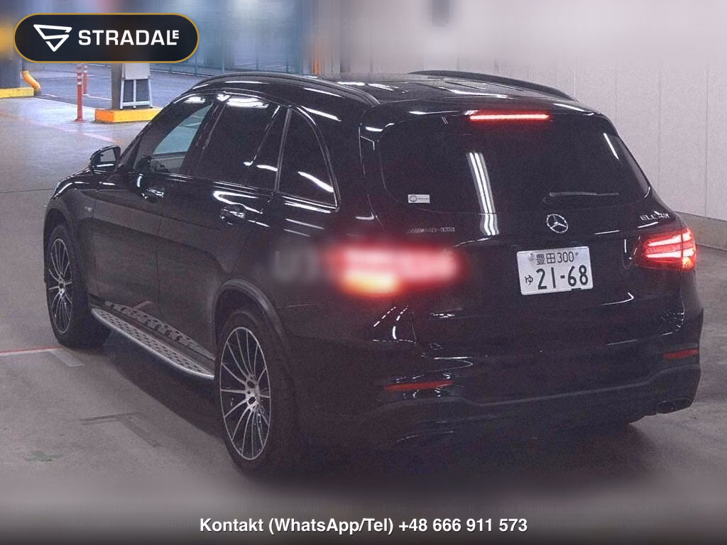 MERCEDES AMG GLC 4WD GLC43 4MATIC LEATHER EXCLUSIVE PACKAGE 2017, aukcja z Japonii, zdjęcie 1