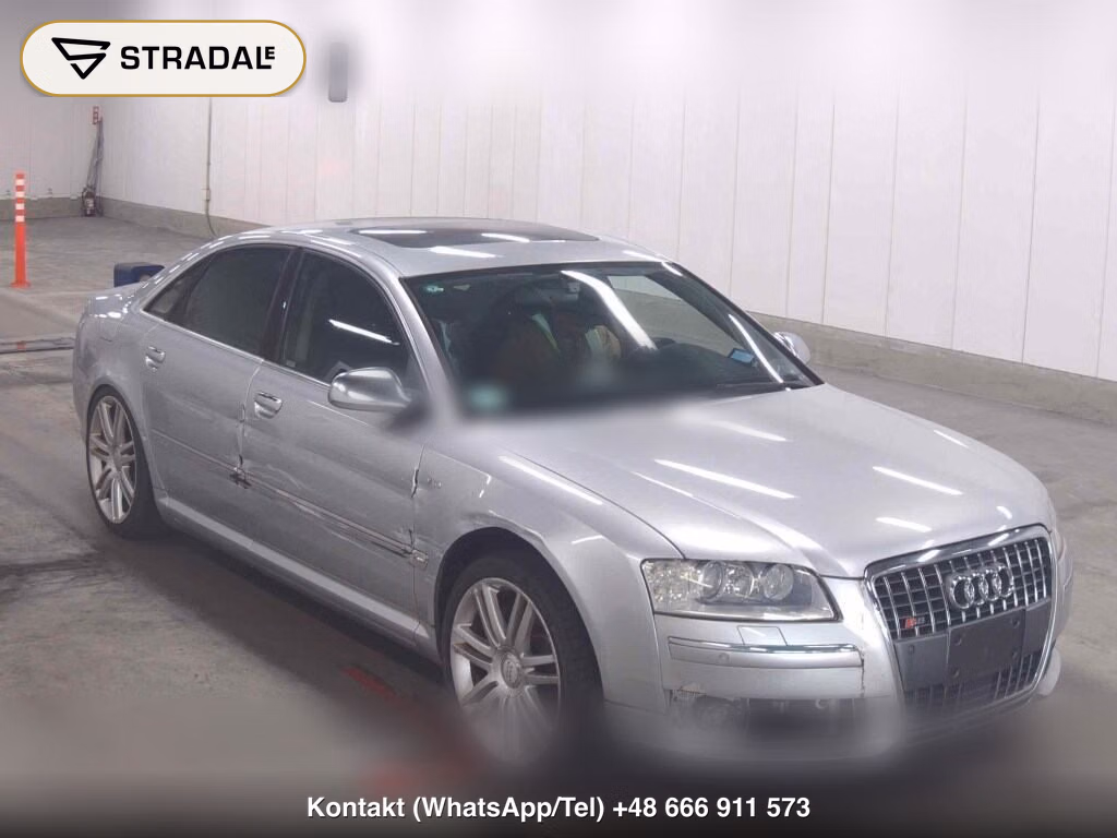 AUDI S8 4WD BASE GRADE 2007, aukcja z Japonii, zdjęcie 1