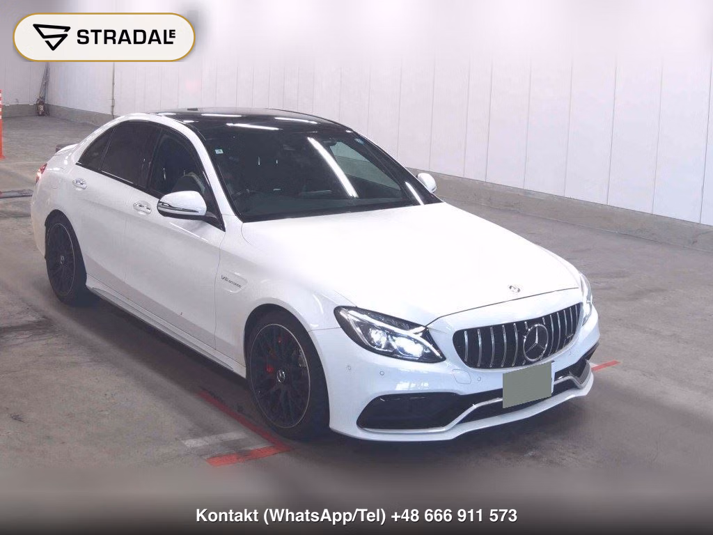 MERCEDES AMG C-CLASS 4D C63 S 2015, aukcja z Japonii, zdjęcie 1