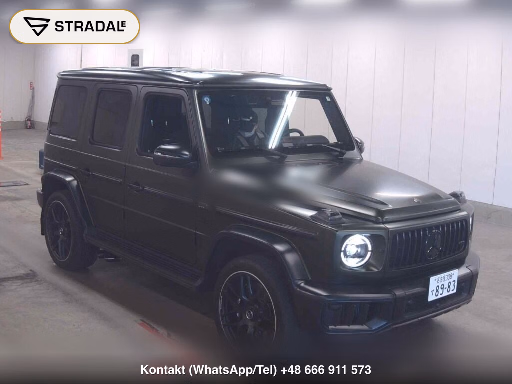 MERCEDES AMG G-CLASS 4WD G63 BLACK ACCENT EDITION 2025, aukcja z Japonii, zdjęcie 1