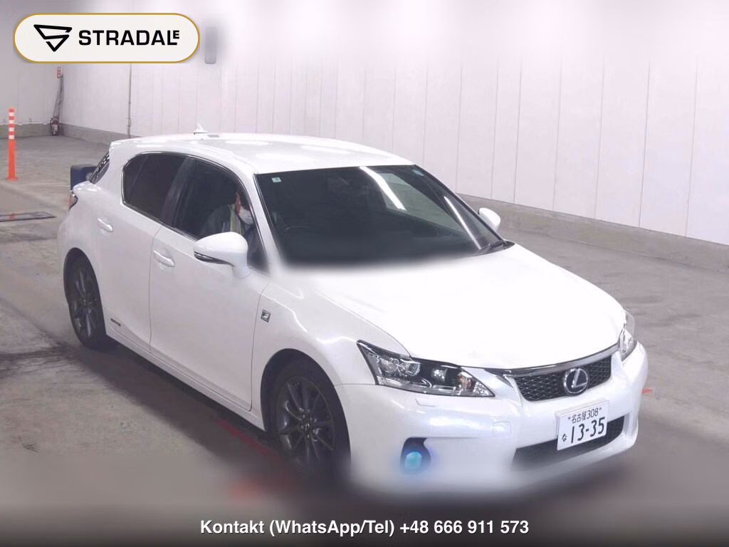 LEXUS CT CT200H F SPORT 2011, aukcja z Japonii, zdjęcie 1