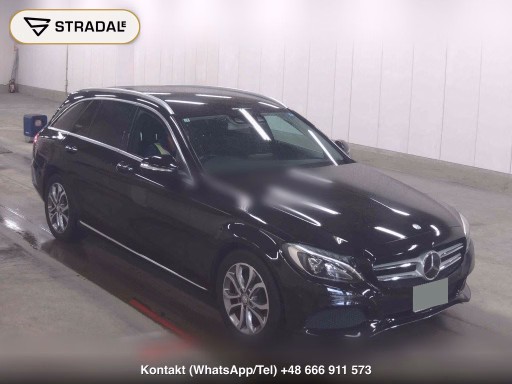 MERCEDES BENZ C-CLASS STATIONWAGON C180 STATIONWAGON AVANTGARDE 2015, aukcja z Japonii, zdjęcie 1