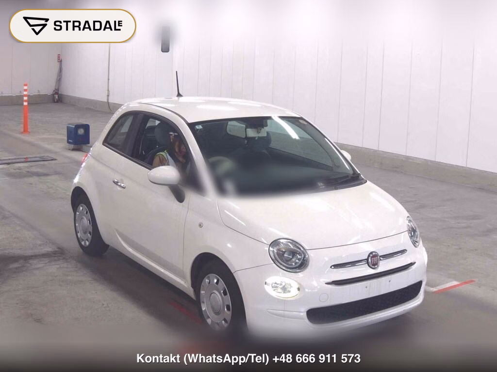 FIAT 500 1.2 POP 2016, aukcja z Japonii, zdjęcie 1