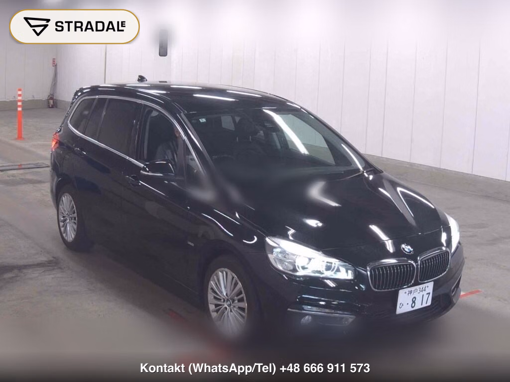 BMW 2 SERIES 5D 218I GRAN TOURER LUXURY 2016, aukcja z Japonii, zdjęcie 1