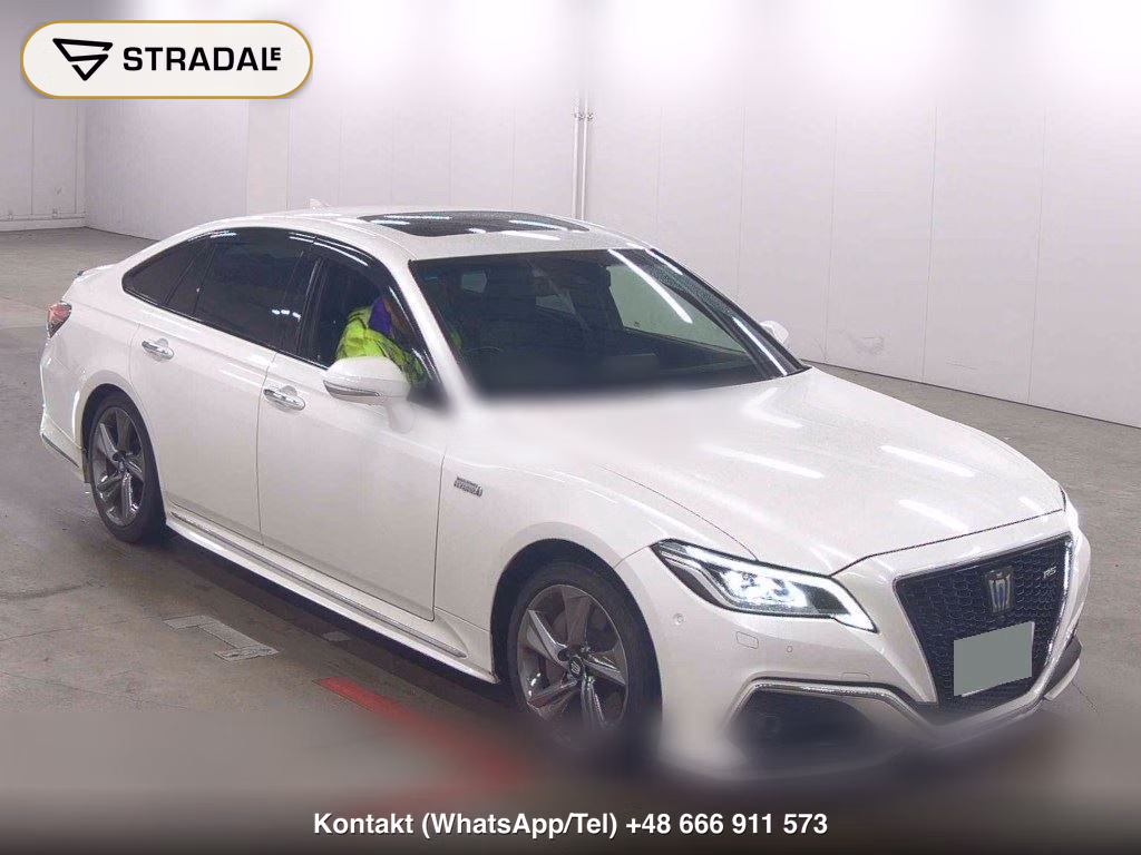 TOYOTA CROWN HYBRID RS ADVANCE 2018, aukcja z Japonii, zdjęcie 1