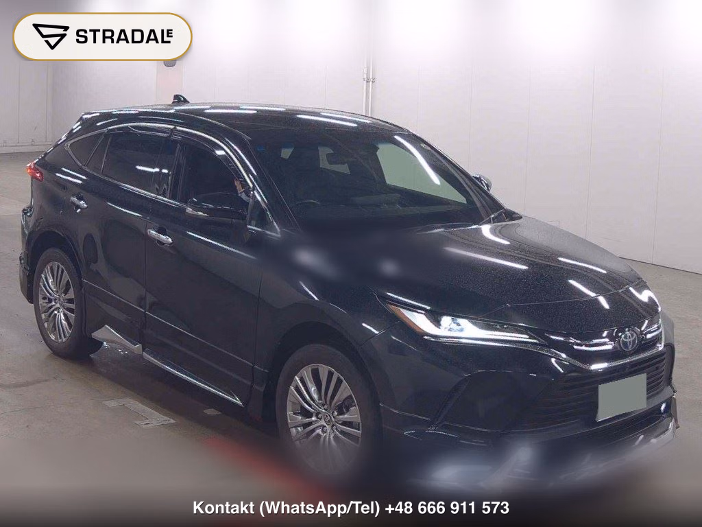 TOYOTA HARRIER HYBRID Z LEATHER PACKAGE 2022, aukcja z Japonii, zdjęcie 1