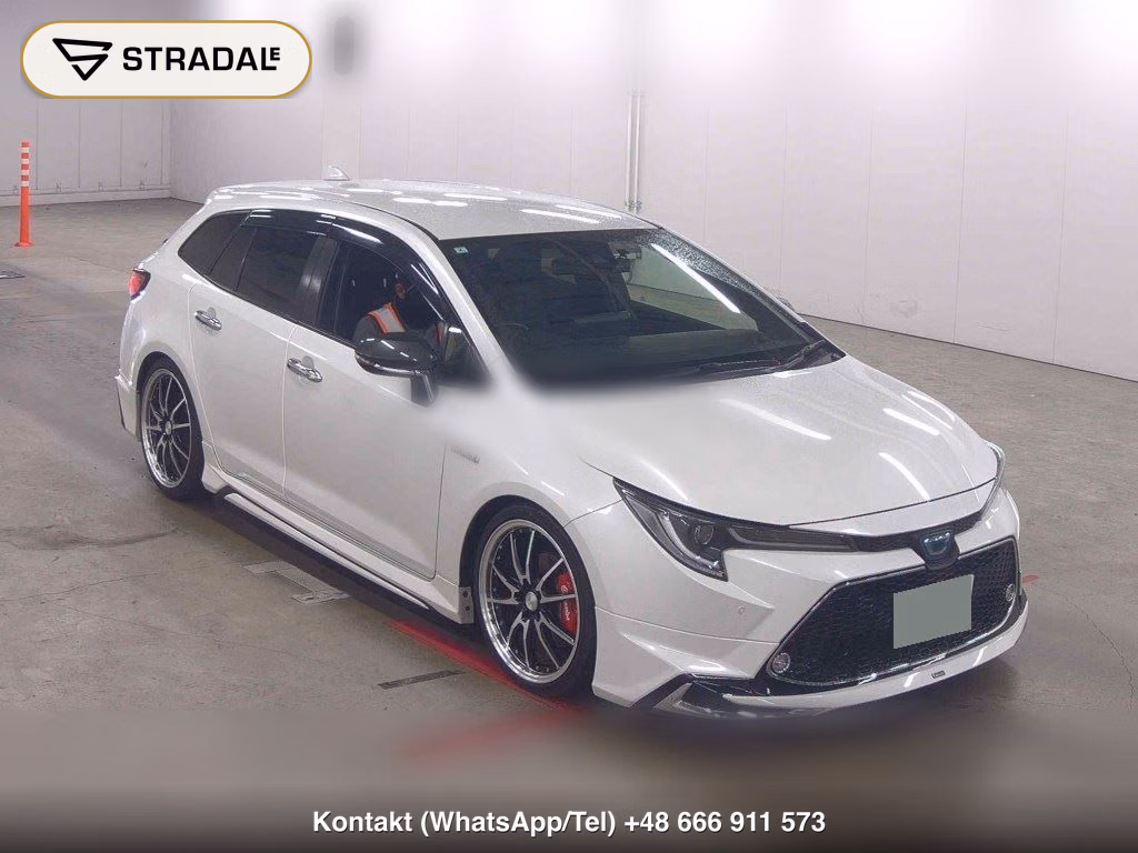 TOYOTA COROLLA TOURING HYBRID WXB 2020, aukcja z Japonii, zdjęcie 1