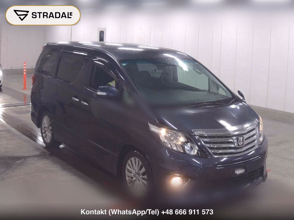 TOYOTA ALPHARD 4WD 240S 2013, aukcja z Japonii, zdjęcie 1