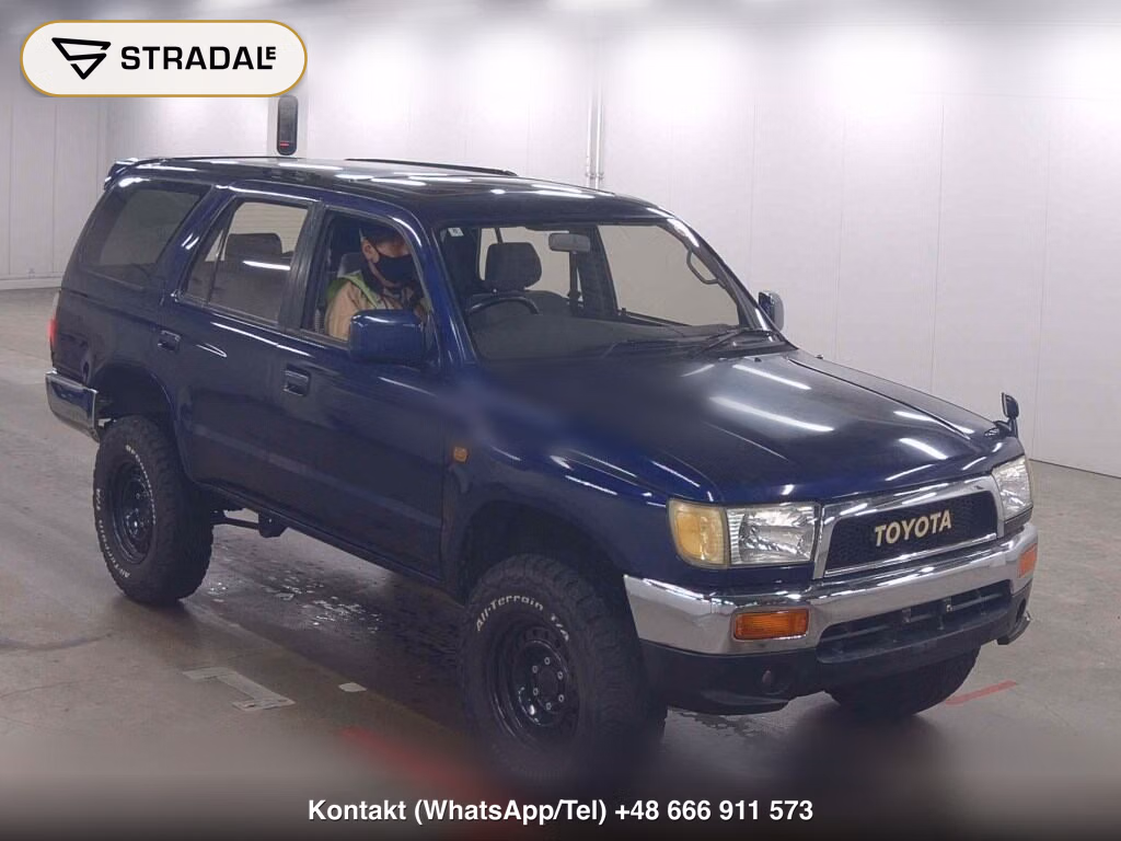 TOYOTA HILUX SURF 5D 4WD SSR-X ACTIVE PACKAGE Ⅱ WIDE 1996, aukcja z Japonii, zdjęcie 1