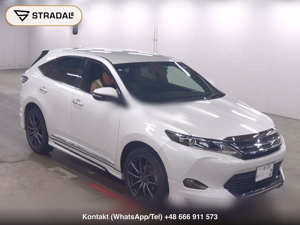 TOYOTA HARRIER ELEGANCE 2017, aukcja z Japonii, zdjęcie 1
