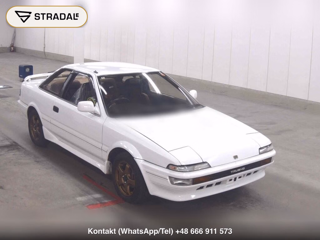 TOYOTA SPRINTER TRUENO CP GT APEX 1989, aukcja z Japonii, zdjęcie 1