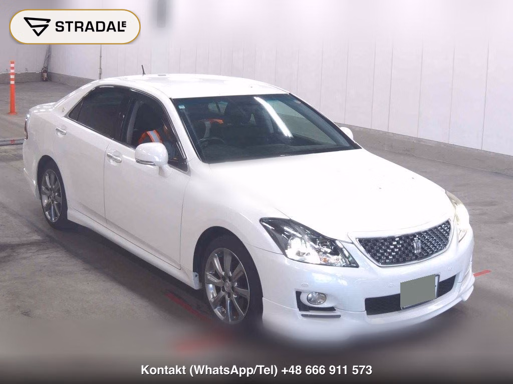 TOYOTA CROWN 4D 2.5 ATHLETE NAVI PACKAGE 2008, aukcja z Japonii, zdjęcie 1