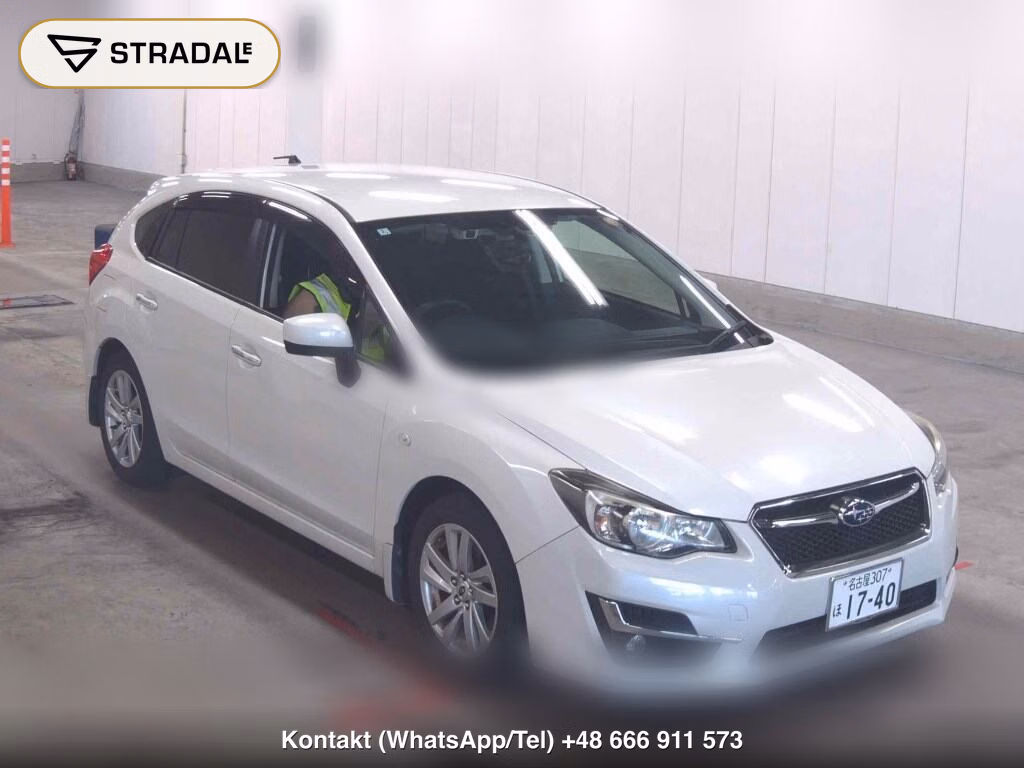 SUBARU IMPREZA SPORT 4WD 1.6I-L EYESIGHT PROUD EDITION 2016, aukcja z Japonii, zdjęcie 1
