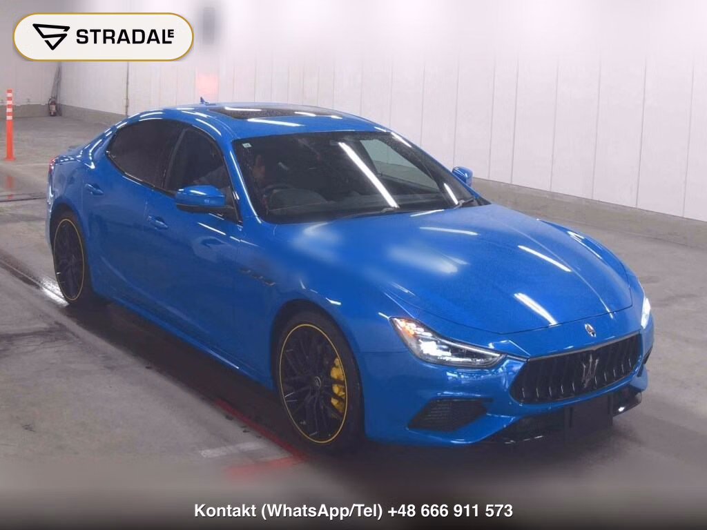 MASERATI GHIBLI 4D F TRIBUTO 2021, aukcja z Japonii, zdjęcie 1