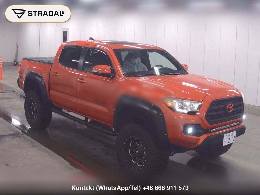 AMERICA TOYOTA TACOMA 4D 4WD DOUBLE CAB TRD OFF-ROAD 2016, aukcja z Japonii, zdjęcie 1