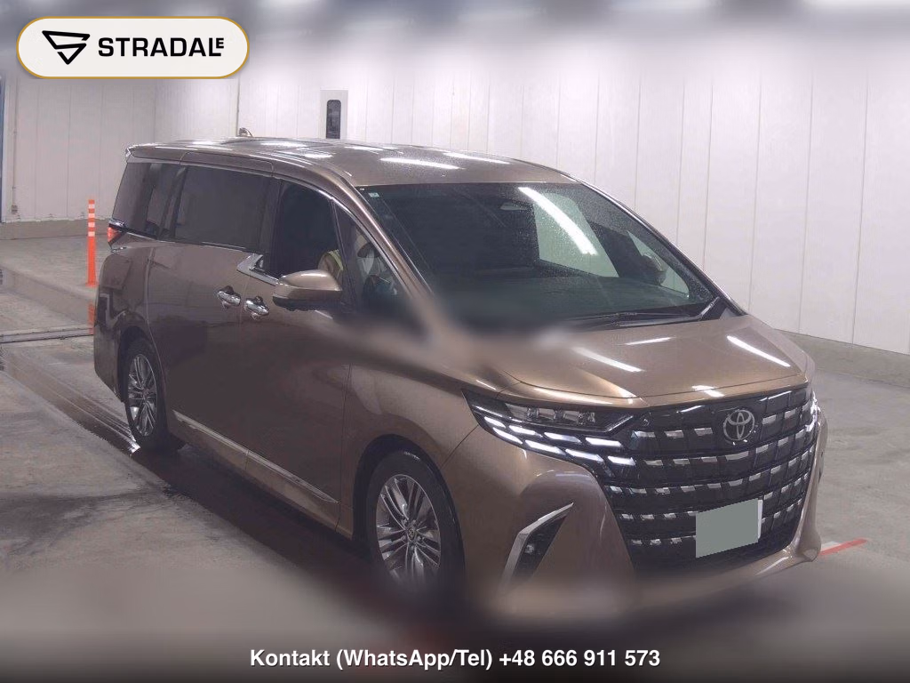 TOYOTA ALPHARD Z 2025, aukcja z Japonii, zdjęcie 1