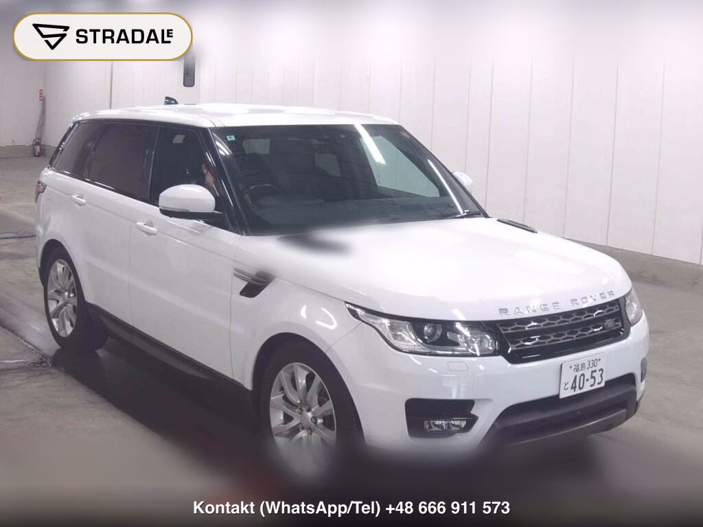 LAND ROVER RANGE ROVER SPORT 4WD SE 2018, aukcja z Japonii, zdjęcie 1