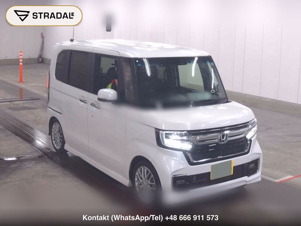 HONDA N-BOX CUSTOM L・TURBO 2021, aukcja z Japonii, zdjęcie 1