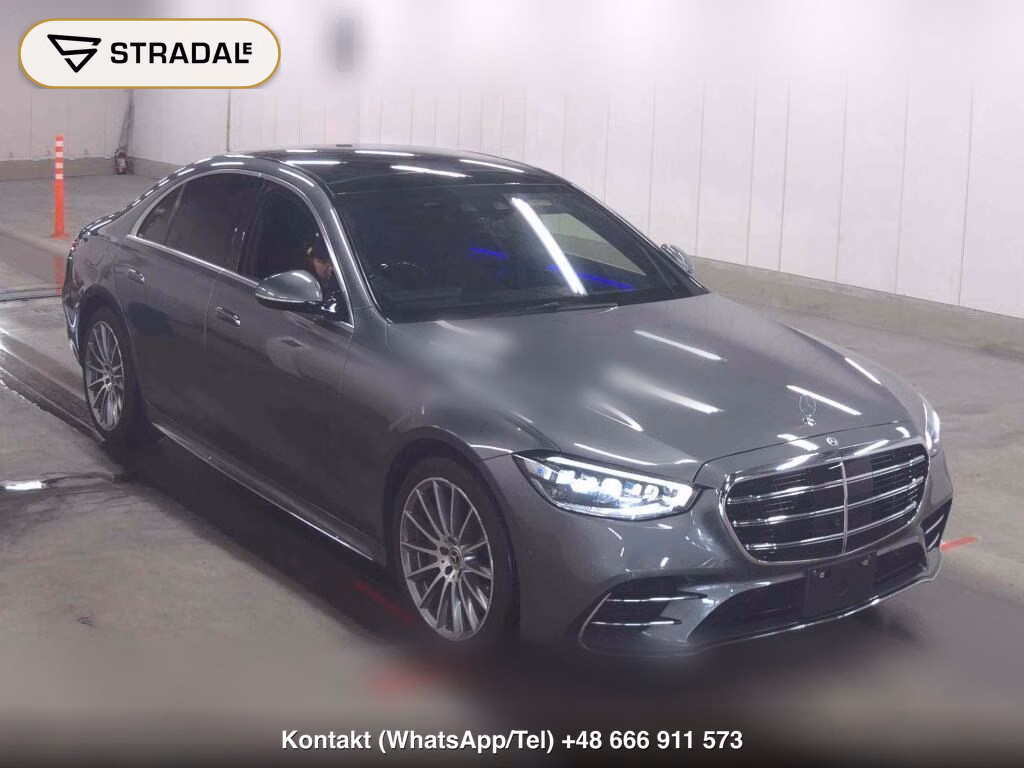 MERCEDES BENZ S-CLASS 4D 4WD S500 4MATIC AMG LINE 2021, aukcja z Japonii, zdjęcie 1