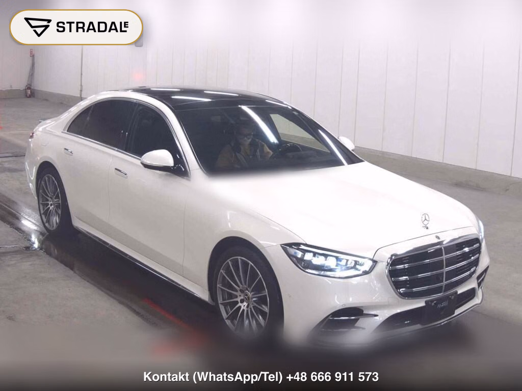MERCEDES BENZ S-CLASS 4D 4WD S500 4MATIC AMG LINE 2021, aukcja z Japonii, zdjęcie 1