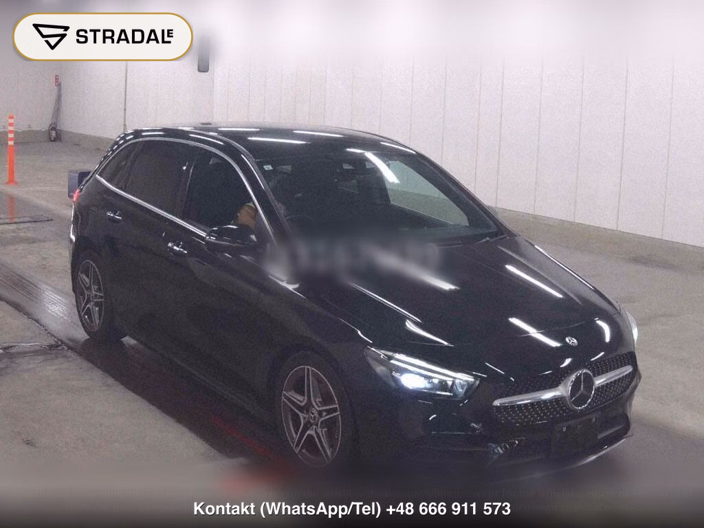 MERCEDES BENZ B-CLASS B200D AMG LINE 2019, aukcja z Japonii, zdjęcie 1