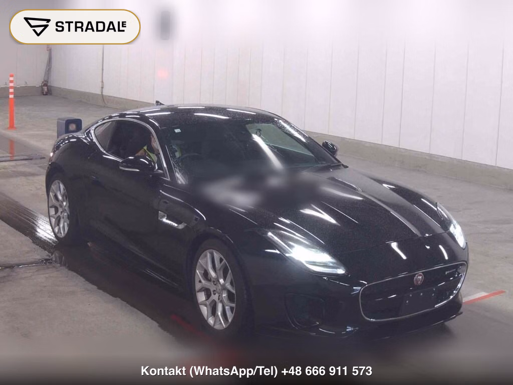 JAGUAR F-TYPE 3D R-DYNAMIC COUPE P300 2018, aukcja z Japonii, zdjęcie 1