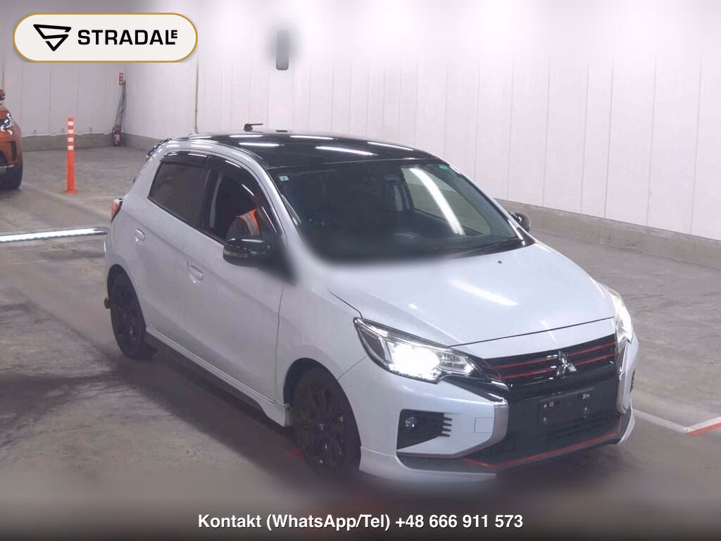 MITSUBISHI MIRAGE 5D BLACK EDITION 2021, aukcja z Japonii, zdjęcie 1