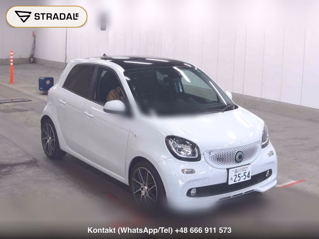 MCC SMART FOR FOUR BRABUS EXCLUSIVE 2019, aukcja z Japonii, zdjęcie 1