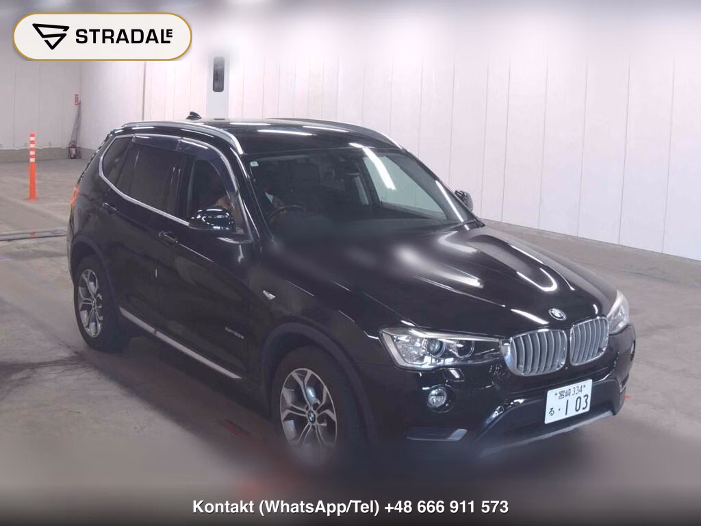 BMW X3 4WD XDRIVE 20D X LINE 2016, aukcja z Japonii, zdjęcie 1
