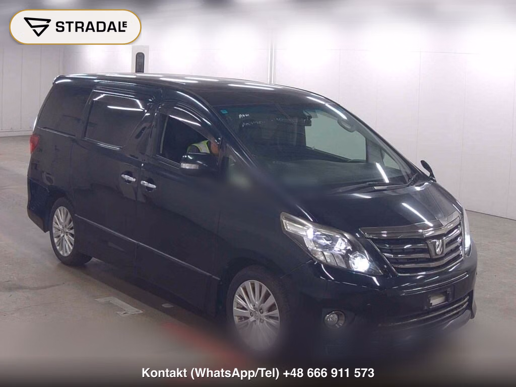TOYOTA ALPHARD 240S TYPE GOLD 2012, aukcja z Japonii, zdjęcie 1