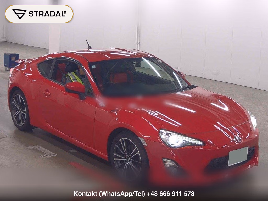 TOYOTA 86 GT LIMITED 2012, aukcja z Japonii, zdjęcie 1