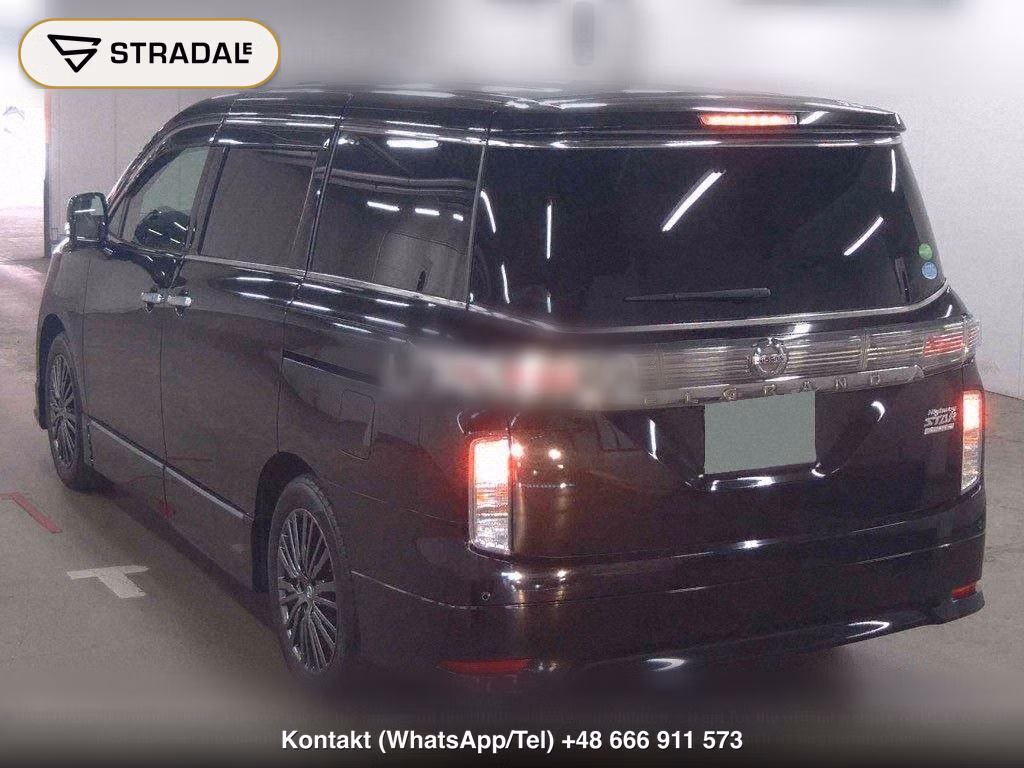 NISSAN ELGRAND 5D 250 HIGHWAY STAR S JET BLACK URBAN CHROM, miniaturka 3