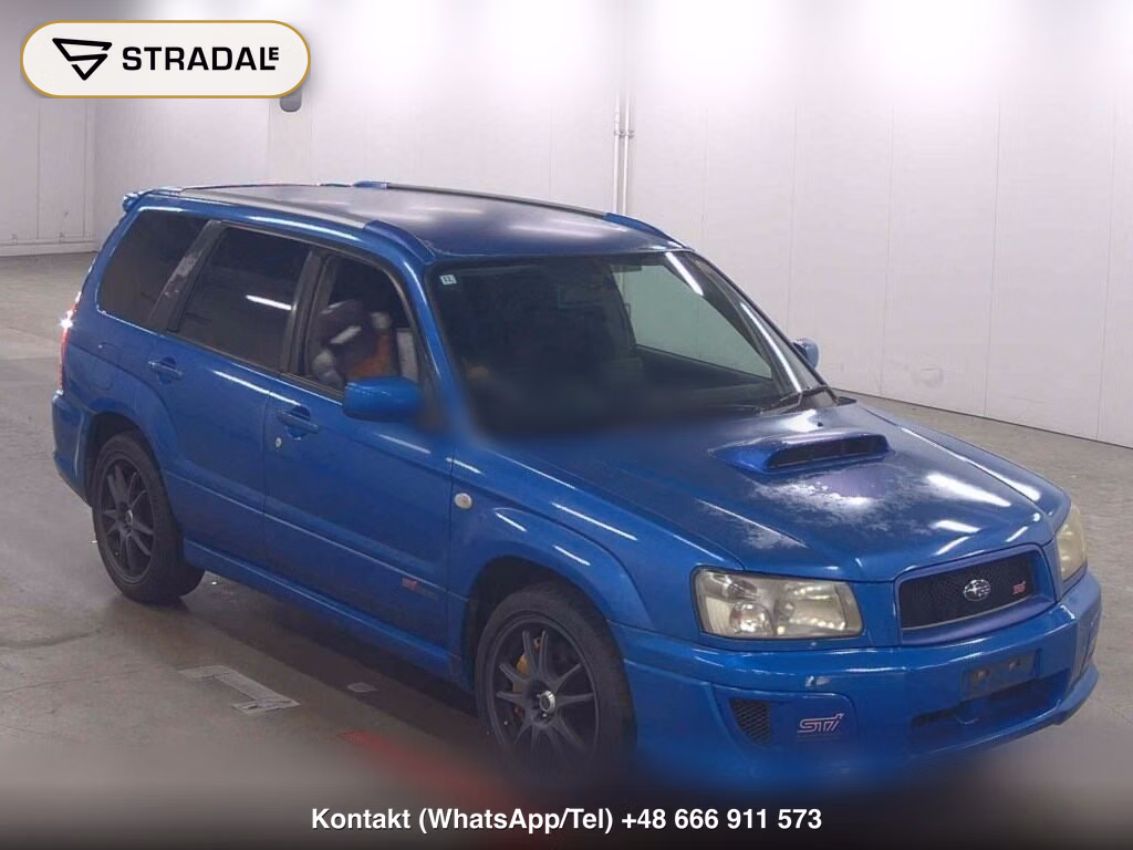 SUBARU FORESTER 4WD STI VERSION 2004, aukcja z Japonii, zdjęcie 1