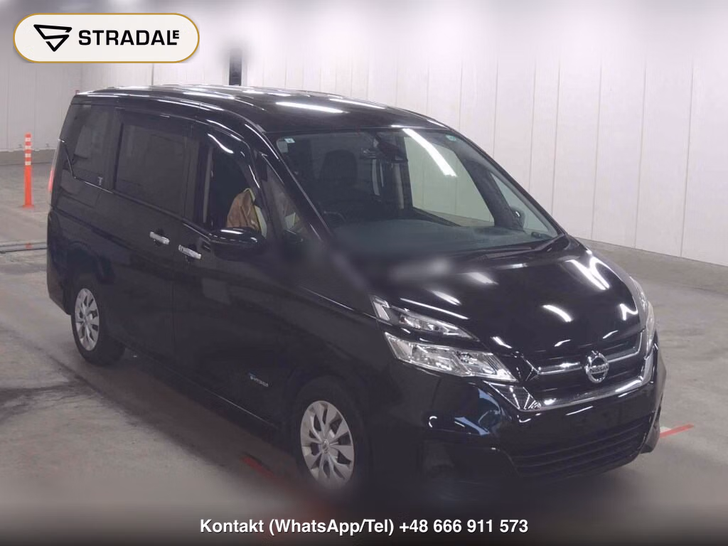 NISSAN SERENA 5D X V SELECTION 2017, aukcja z Japonii, zdjęcie 1