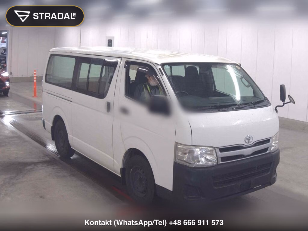 TOYOTA HIACE VAN 5D DX 2011, aukcja z Japonii, zdjęcie 1