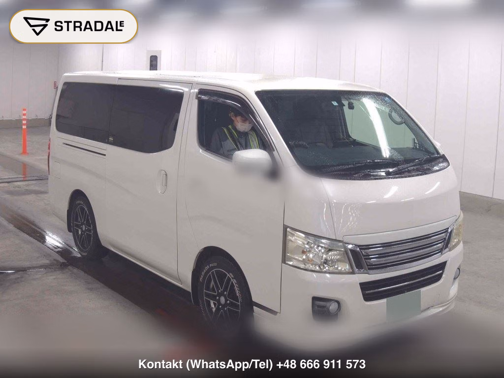 NISSAN NV350CARAVAN VAN 5D 4WD LONG RIDER PREMIUM GX TURBO 2012, aukcja z Japonii, zdjęcie 1