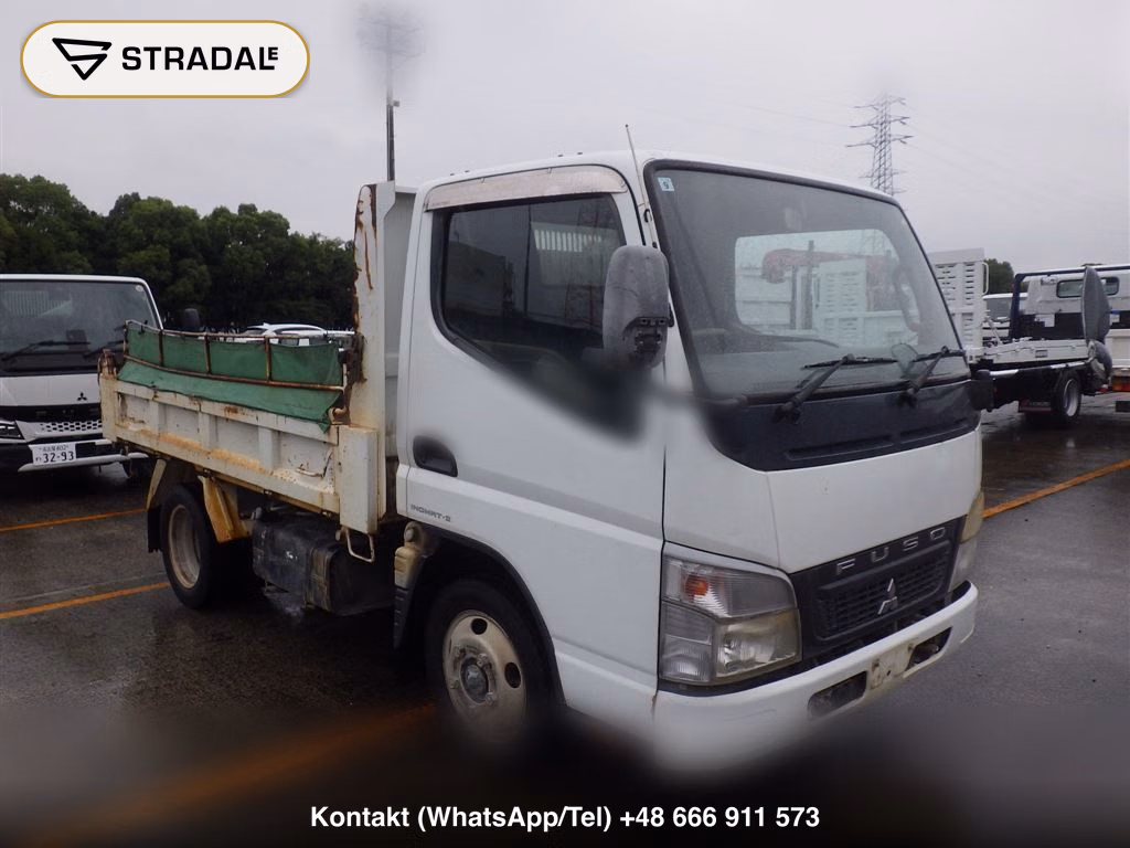 MITSUBISHI FUSO CANTER 2D DUMP 2008, aukcja z Japonii, zdjęcie 1