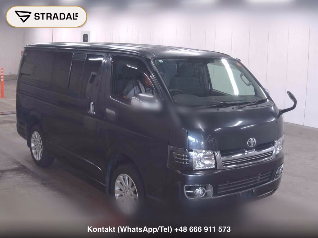 TOYOTA HIACE VAN 5D 4WD LONG SUPER GL 2005, aukcja z Japonii, zdjęcie 1