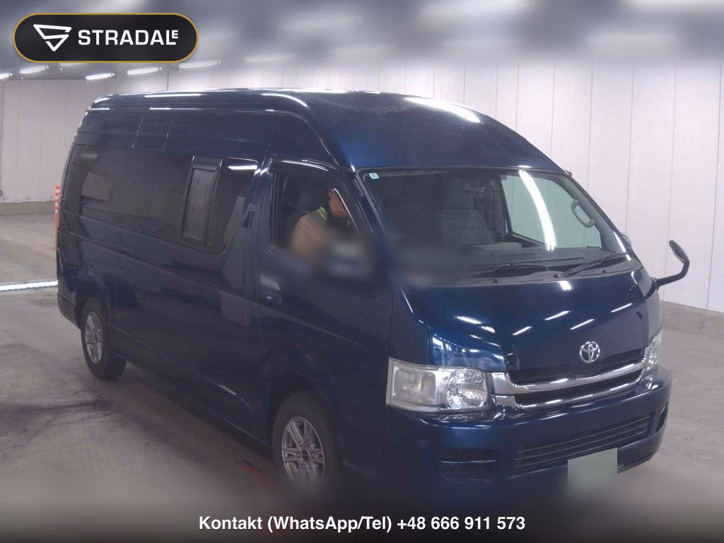 TOYOTA HIACE VAN 4D S LONG WIDE DX GL PACKAGE 2008, aukcja z Japonii, zdjęcie 1