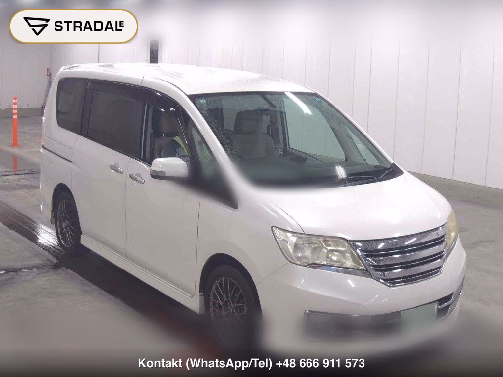 NISSAN SERENA 5D 20G 2011, aukcja z Japonii, zdjęcie 1