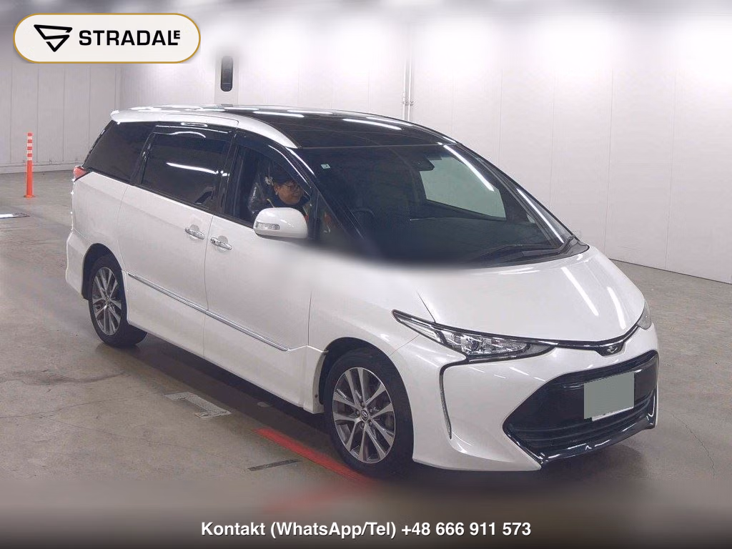 TOYOTA ESTIMA 5D 4WD AERAS PREMIUM 2017, aukcja z Japonii, zdjęcie 1